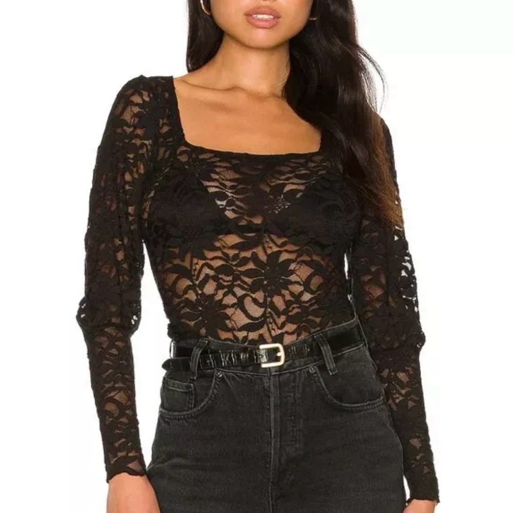 NWT Free People Lace Top